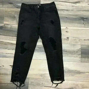 FASHION NOVA BLACK JEANS 100% COTTON SIZE 11